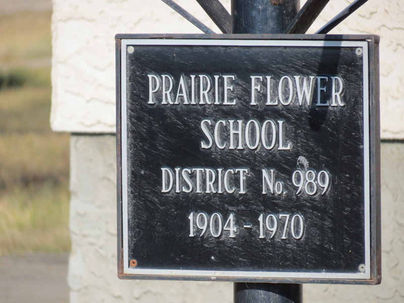 Prairie Flower School District 989, 1904-1970, Township 15 range 16 west of the second meridian, in town of Lajord Southwest section 9 township 15 range 16 west of the second meridian,    - Saskatchewan Gen Web